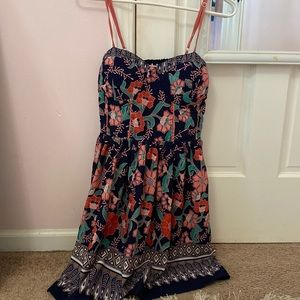 Floral summer dress, size - medium